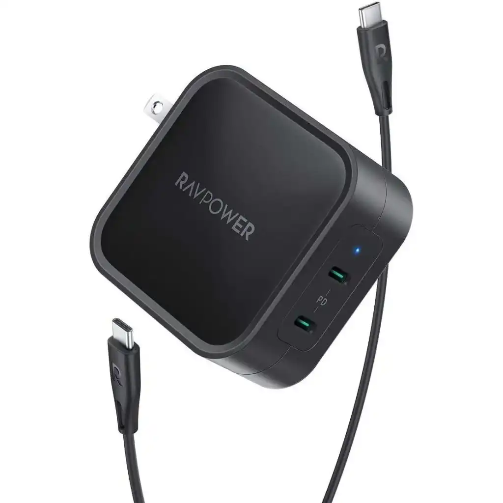 RAVPOWER 90W 2-PORT WALL CHARGER