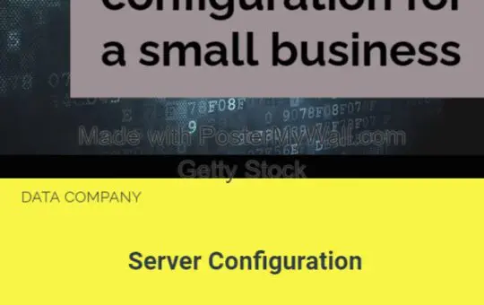 server configuration